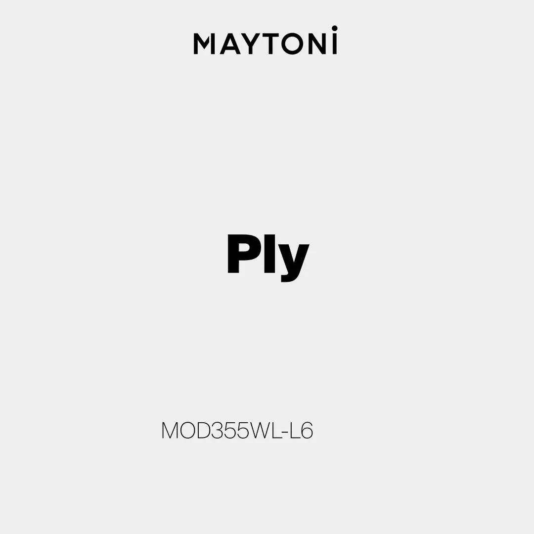 Видеообзор — Накладное бра Maytoni PLY — прозрачный