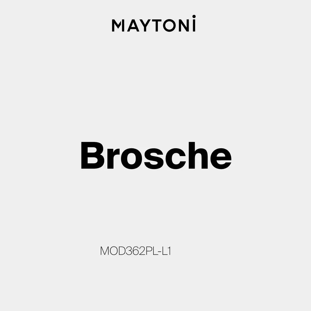 Видеообзор — Подвесной светильник Maytoni BROSCHE — белый