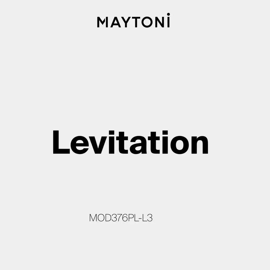 Видеообзор — Подвесной светильник Maytoni LEVITATION — латунь