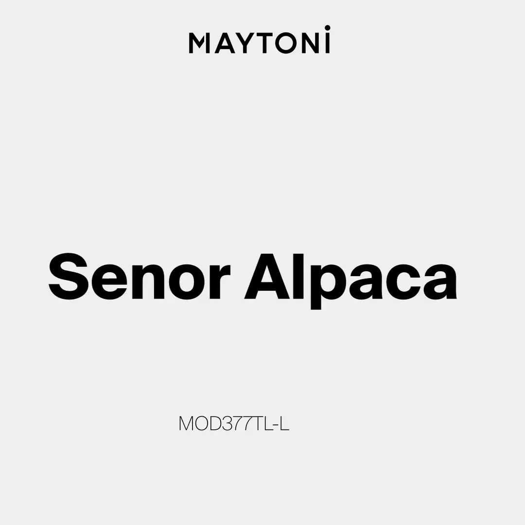 Видеообзор — Настольная лампа Maytoni SENOR ALPACA — белый