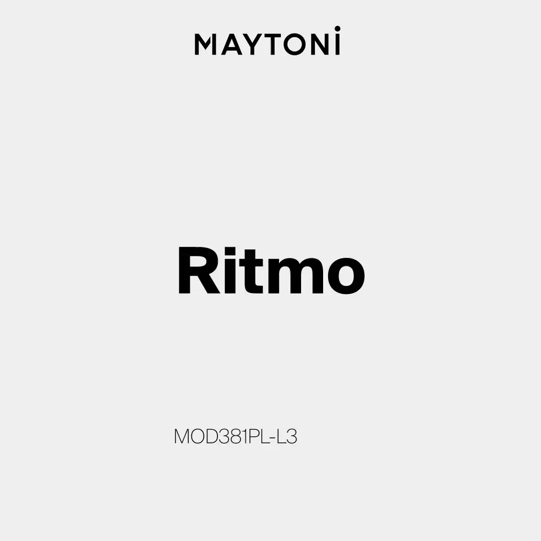 Видеообзор — Подвесной светильник Maytoni RITMO — тонированный