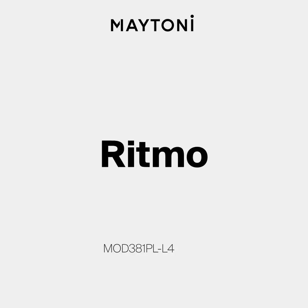 Видеообзор — Подвесной светильник Maytoni RITMO — янтарный