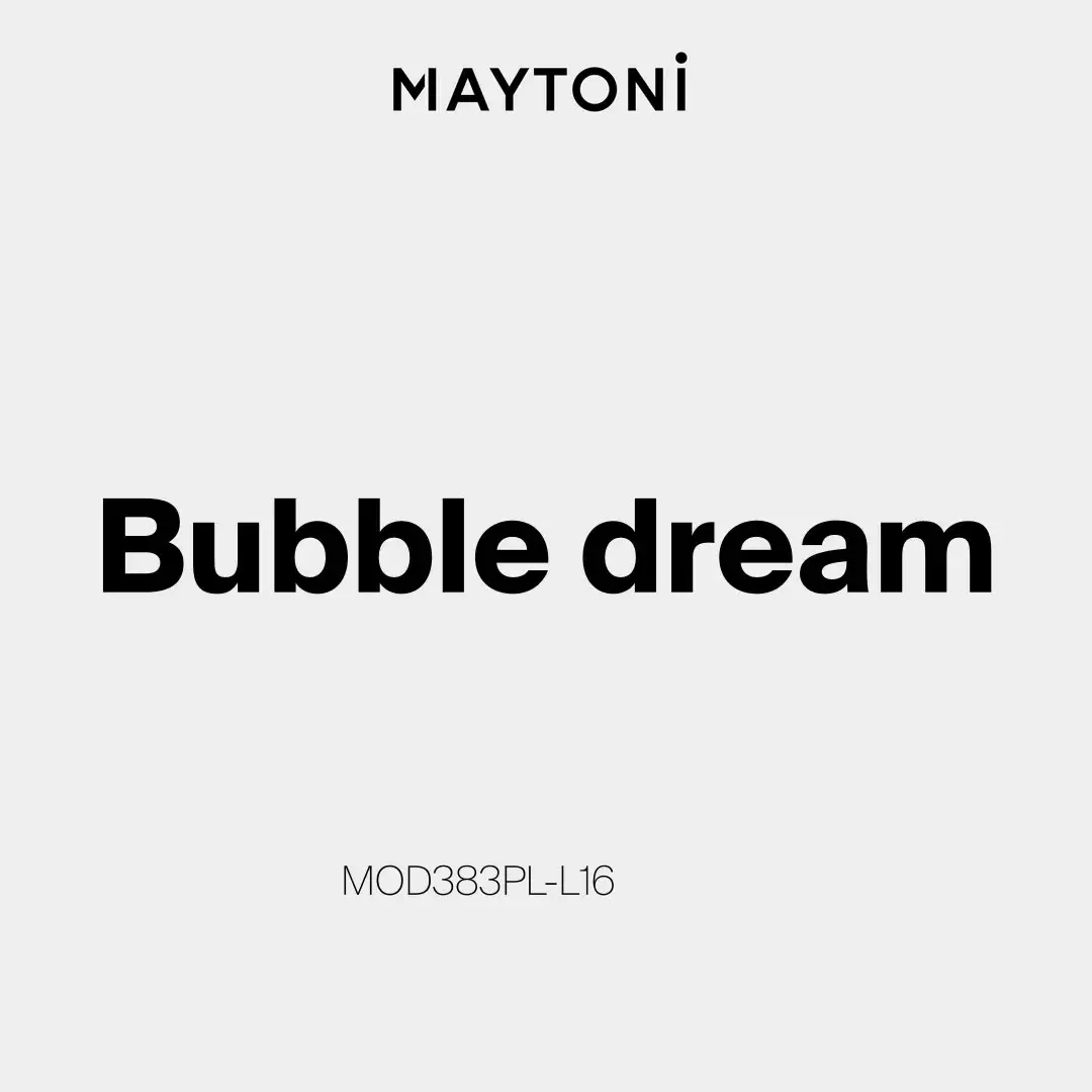 Видеообзор — Подвесной светильник Maytoni BUBBLE DREAM — прозрачный