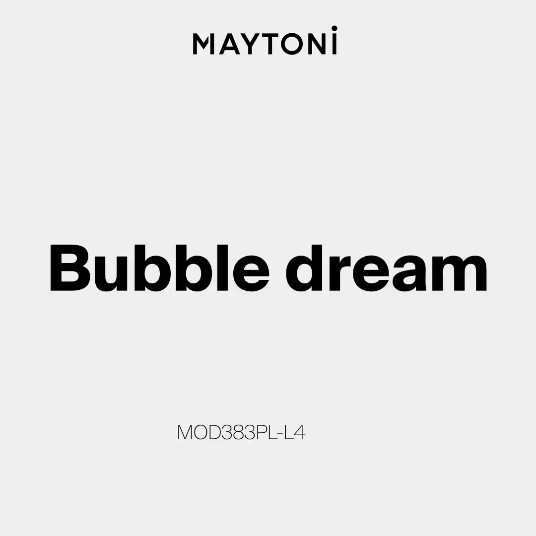 Видеообзор — Подвесной светильник Maytoni BUBBLE DREAM — прозрачный