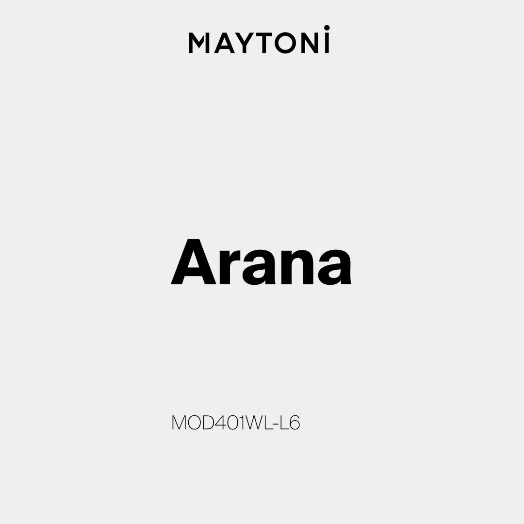 Видеообзор — Накладное бра Maytoni ARANA — прозрачный