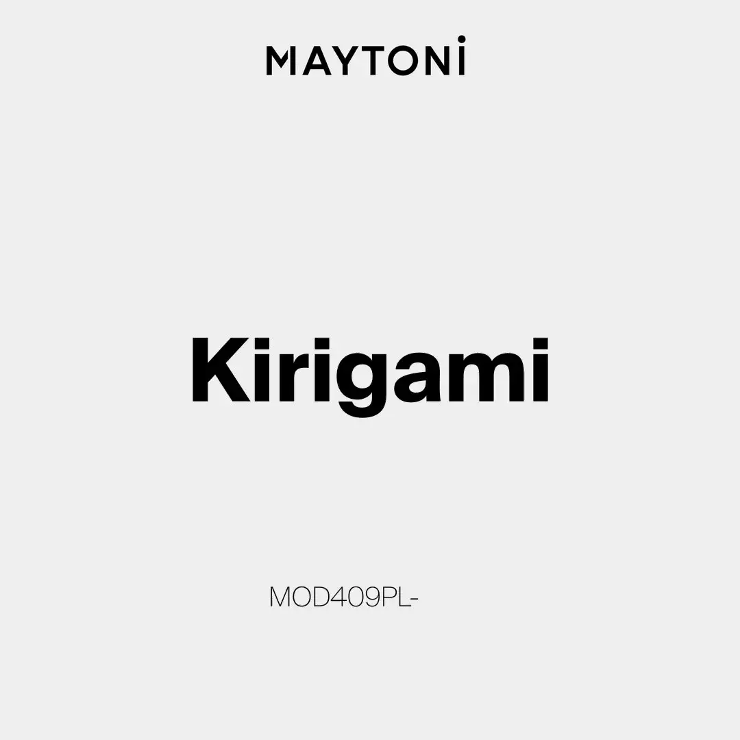 Видеообзор — Подвесной светильник Maytoni KIRIGAMI — черный