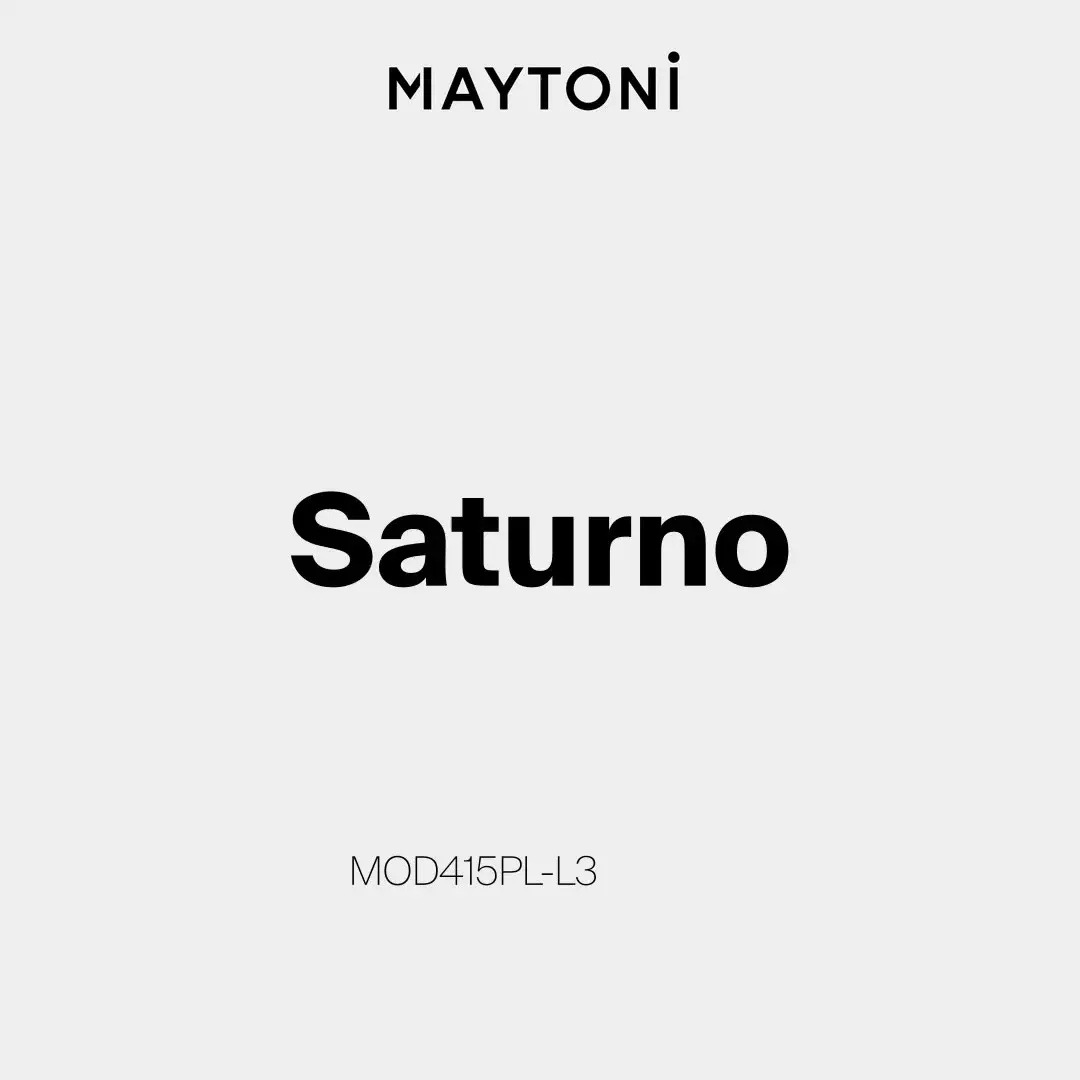 Видеообзор — Подвесной светильник Maytoni SATURNO — латунь