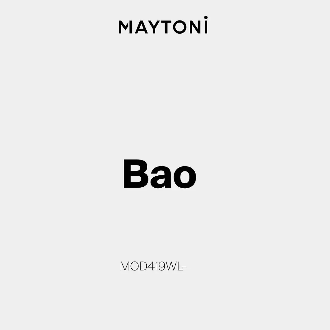 Видеообзор — Бра Maytoni BAO — белый