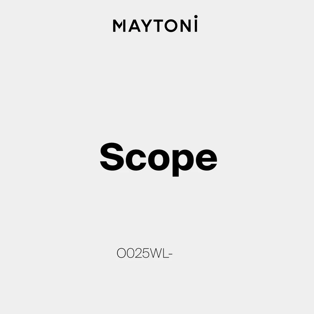 Видеообзор — Настенный уличный светильник Maytoni SCOPE — черный