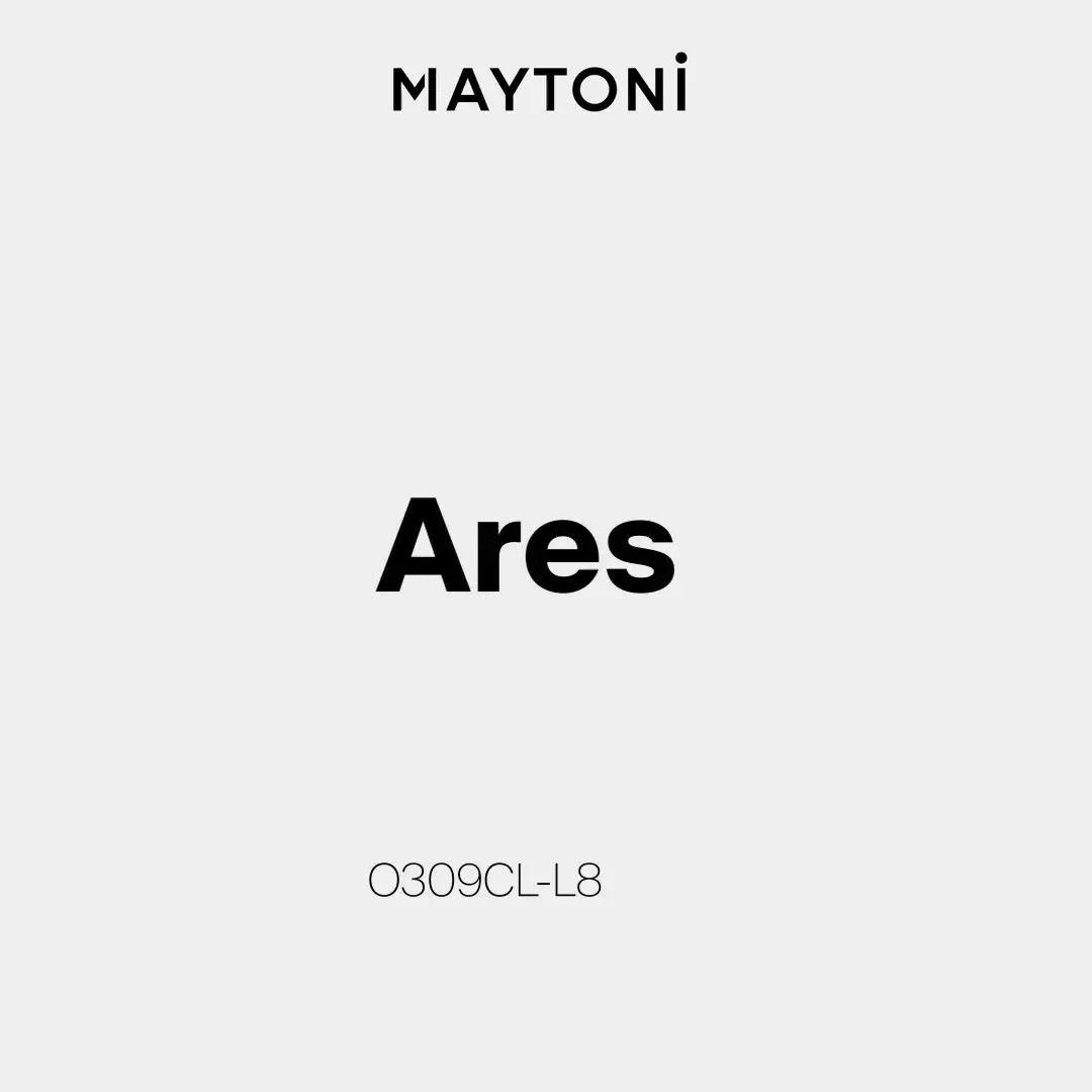Видеообзор — Уличный светильник Maytoni ARES — черный