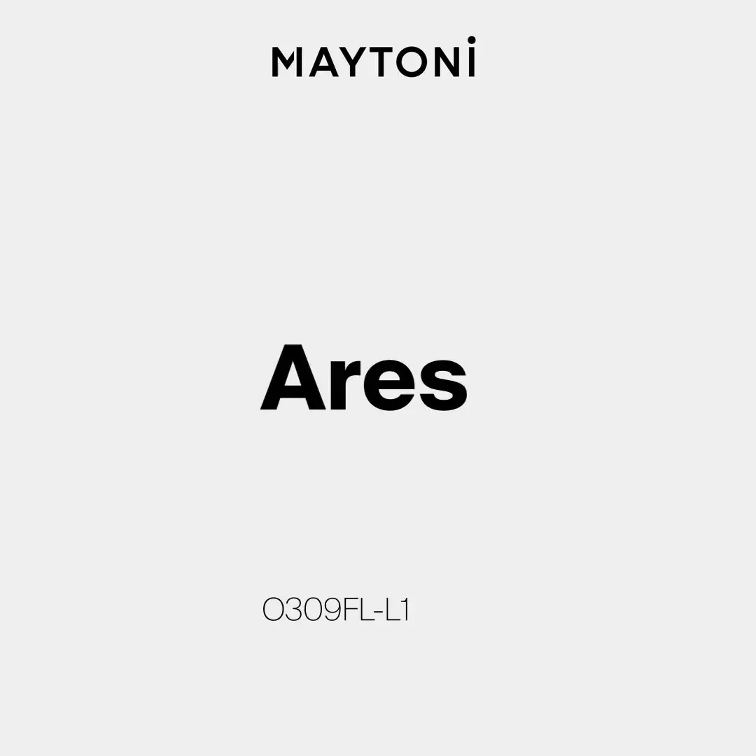 Видеообзор — Уличный светильник Maytoni ARES — черный