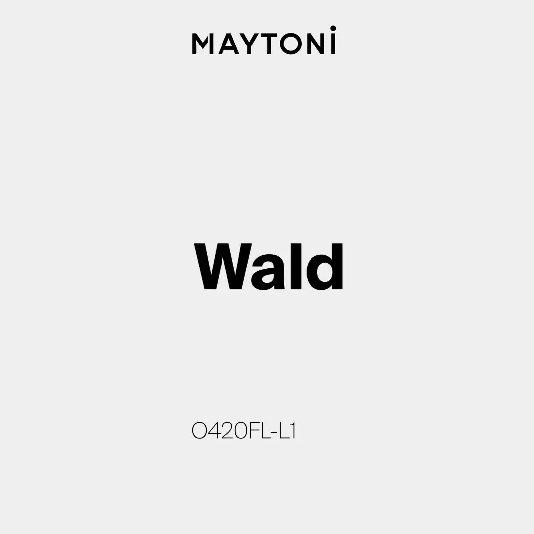 Видеообзор — Уличный светильник Maytoni WALD — черный