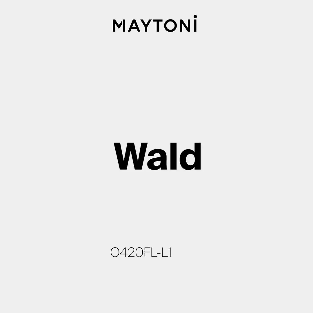 Видеообзор — Уличный светильник Maytoni WALD — черный