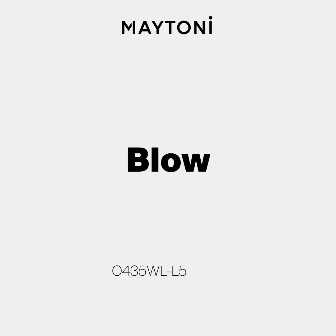 Видеообзор — Настенный уличный светильник Maytoni BLOW — черный