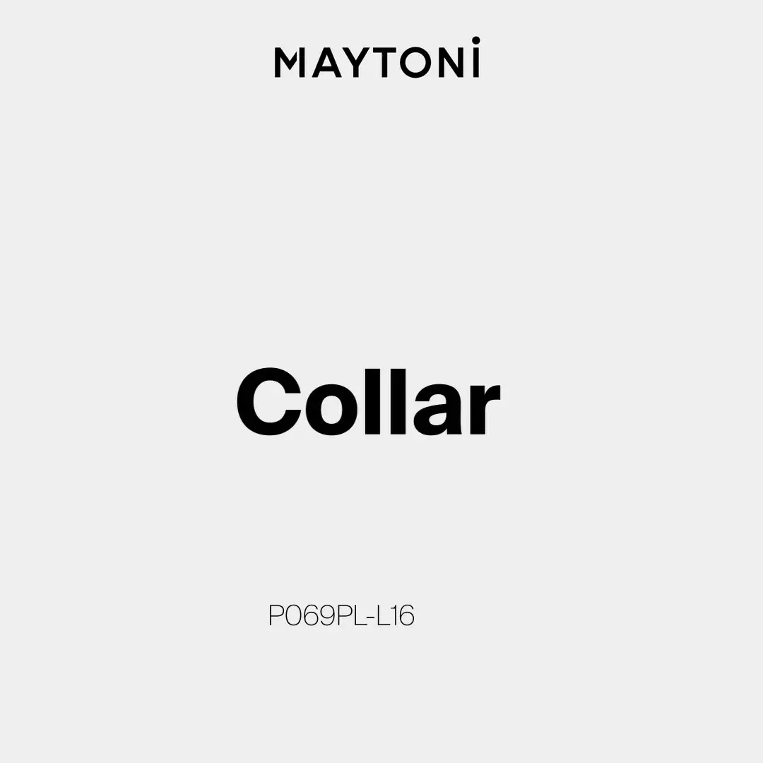 Видеообзор — Подвесной светильник Maytoni COLLAR — белый