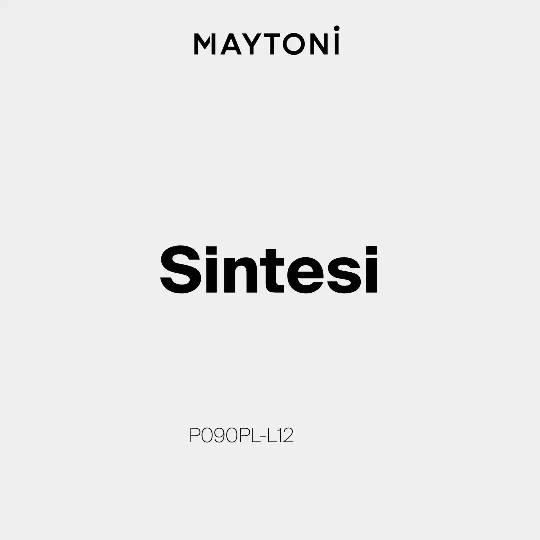 Видеообзор — Подвесной светильник Maytoni SINTESI — хром
