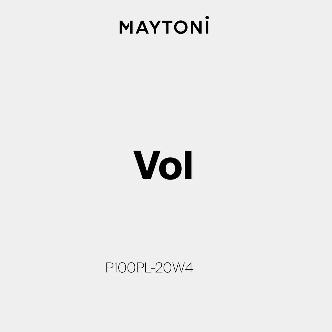 Видеообзор — Подвесной светильник Maytoni VOL — латунь