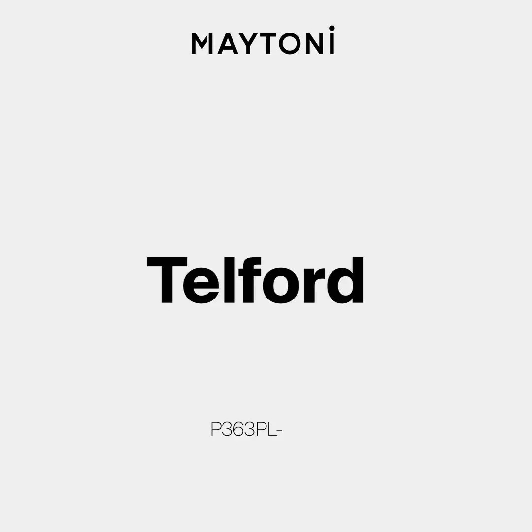 Видеообзор — Подвесной светильник Maytoni TELFORD — белый