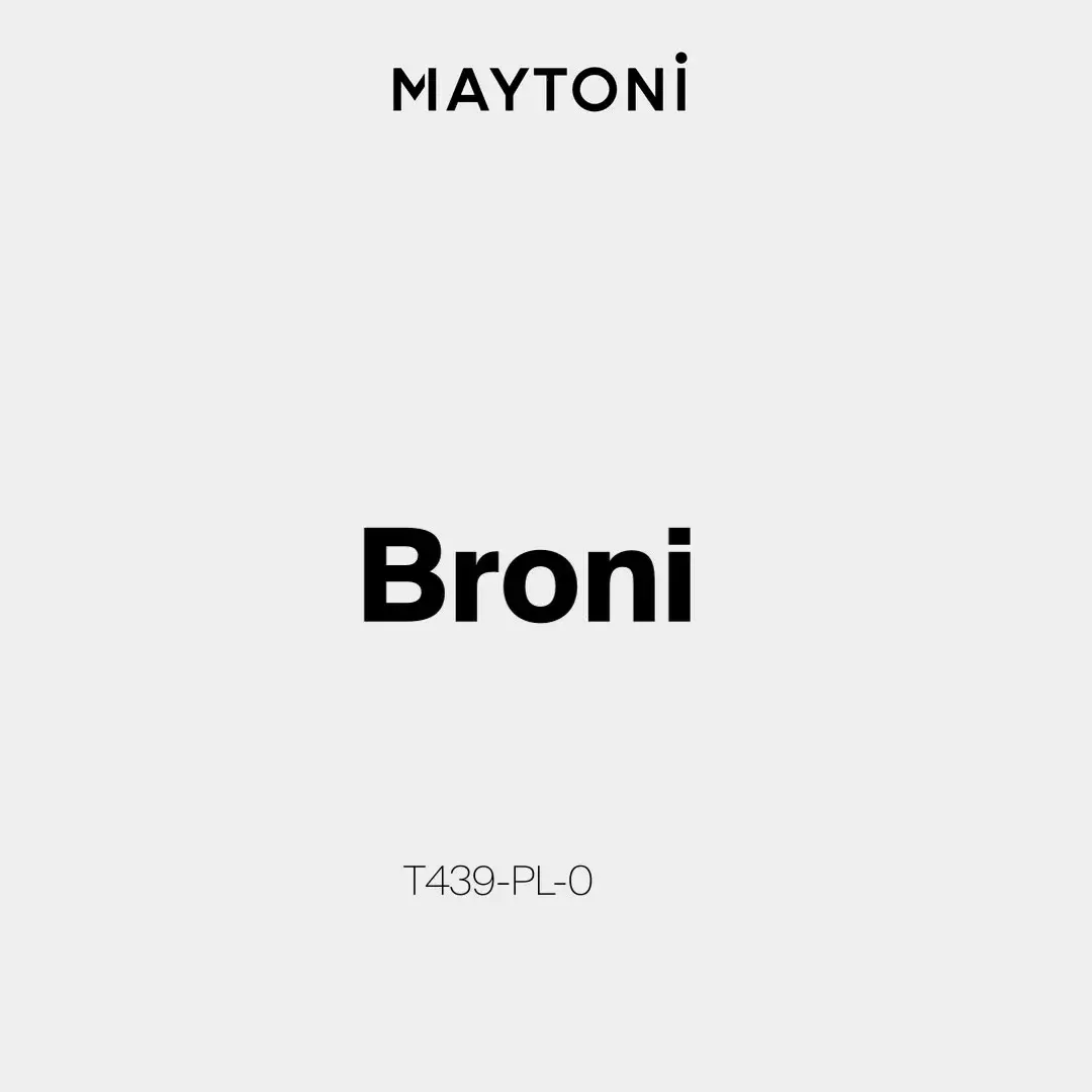 Видеообзор — Подвесной светильник Maytoni BRONI — серый
