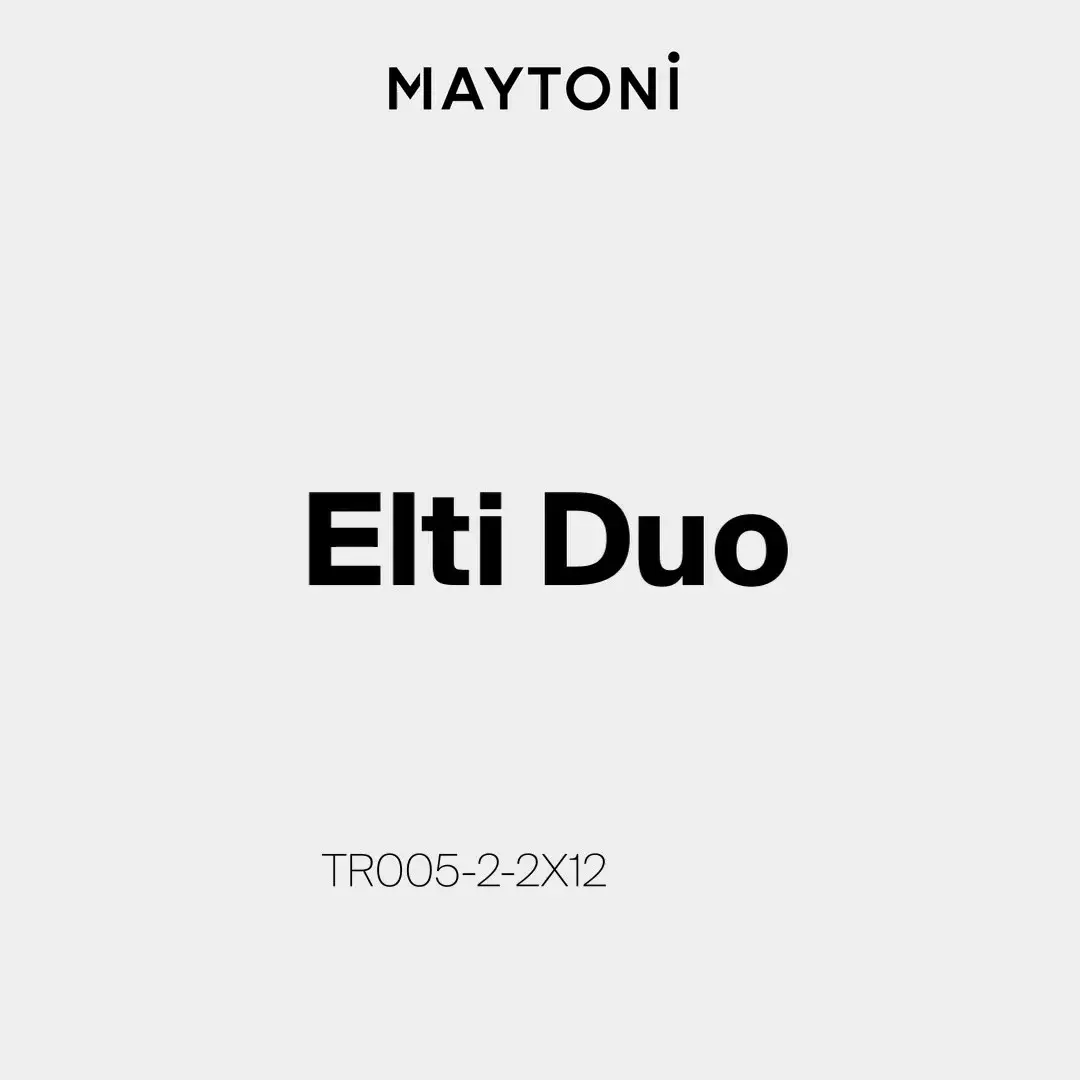 Видеообзор — Трековый светильник Maytoni ELTI DUO — магнитные, черный