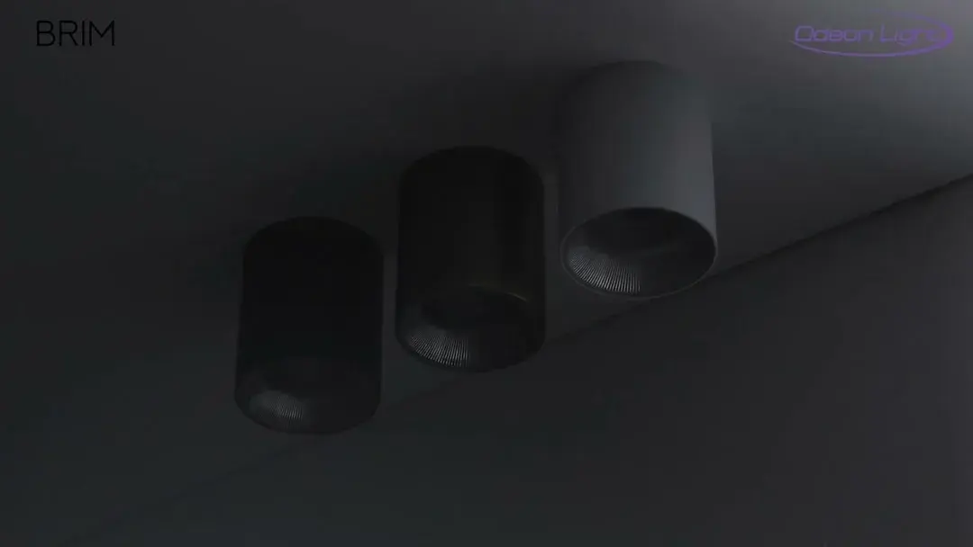 Видеообзор — Накладной точечный светильник Odeon Light белый матовый металл цилиндрической формы, регулировка света