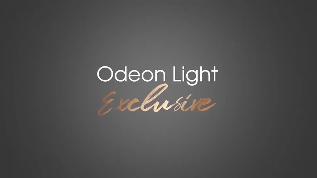 Видеообзор — Подвесной потолочный светильник Odeon Light из хрома с декоративными плафонами из тонированного стекла