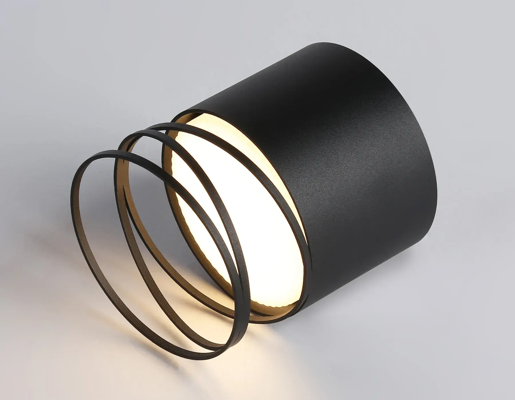 Точечный светильник Ambrella Light TN71105 — черный, ракурс 3