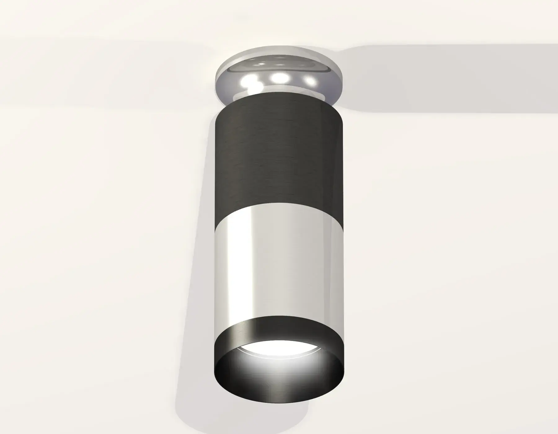 Точечный светильник Ambrella Light XS6305100 — серебряный, ракурс 2