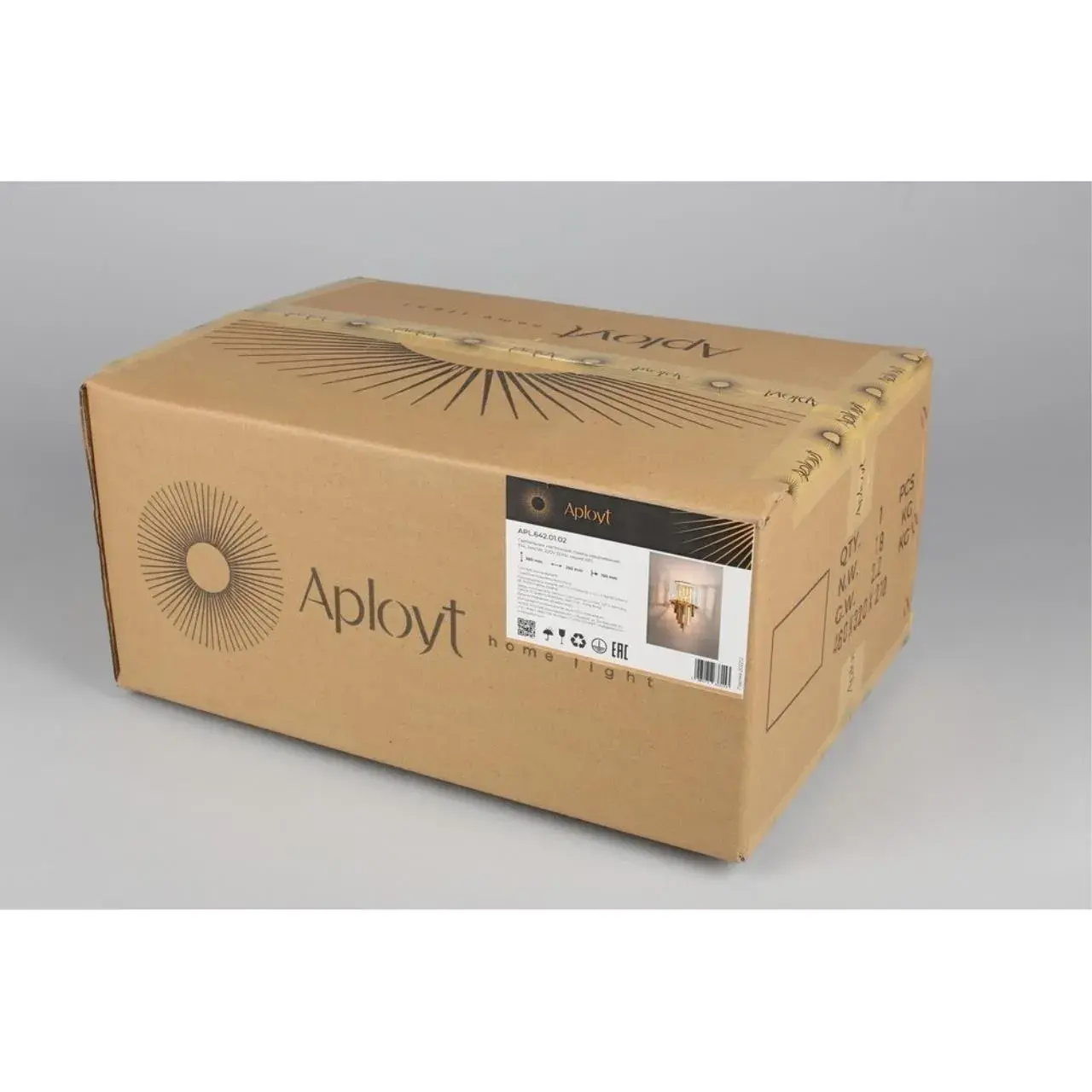 Бра Aployt APL.642.01.02 ORNELLA — золотой, ракурс 12