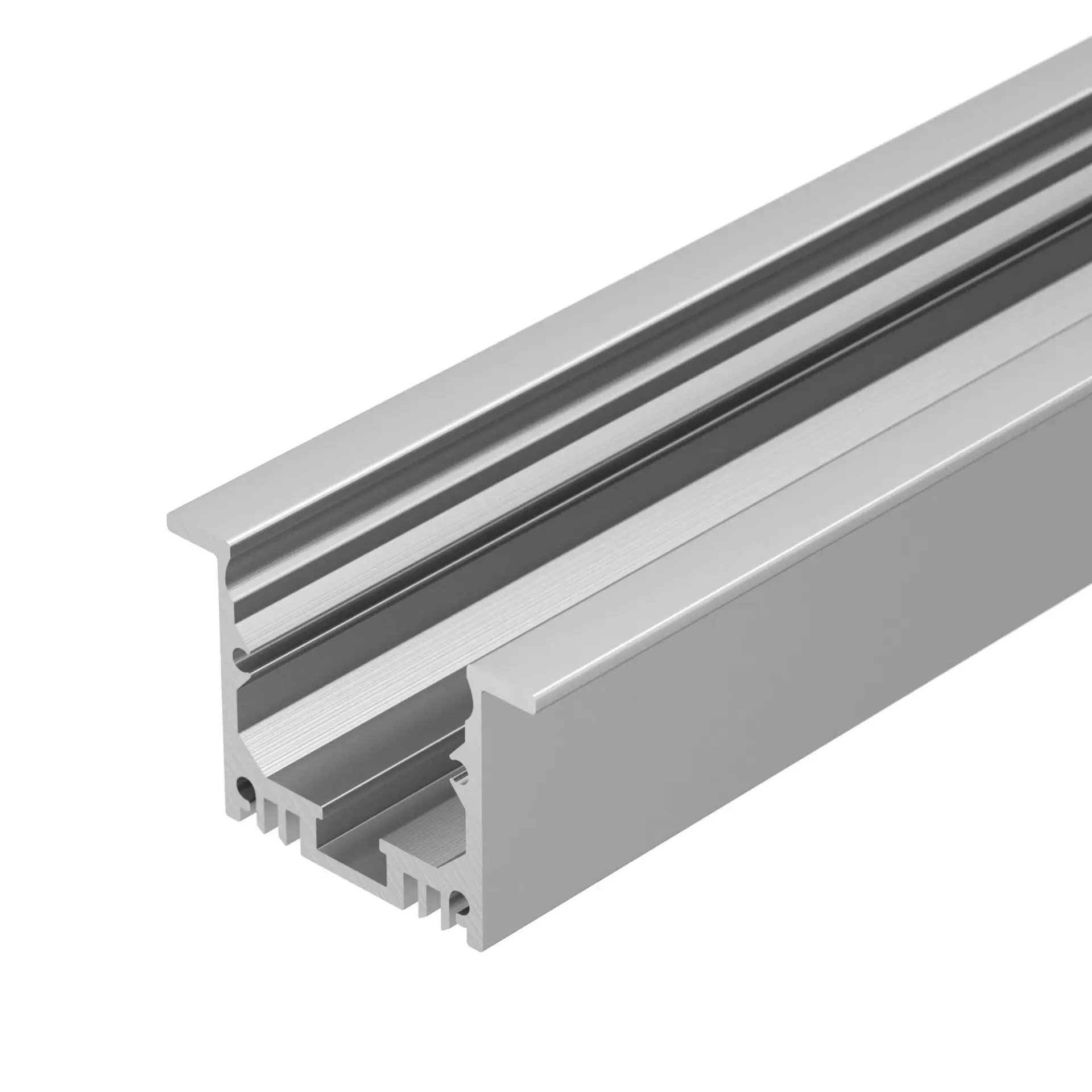 Профиль с экраном SL-LINIA49-F-2500 ANOD+OPAL, ракурс 3