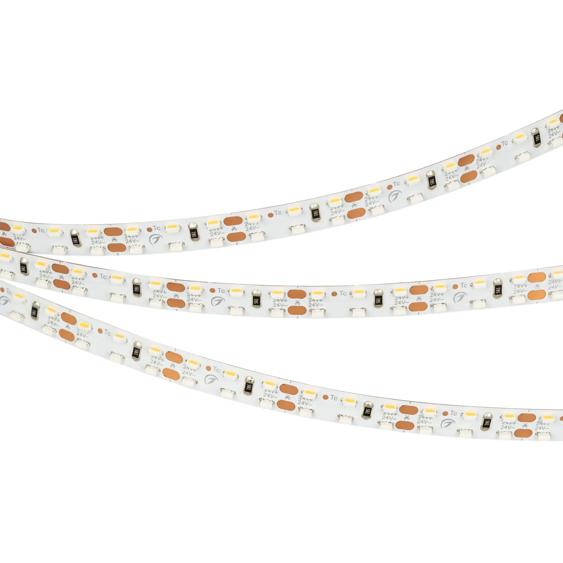 Светодиодная лента RS 2-5000 24V Warm2700 2x2 8mm (3014, 240 LED/m, LUX)