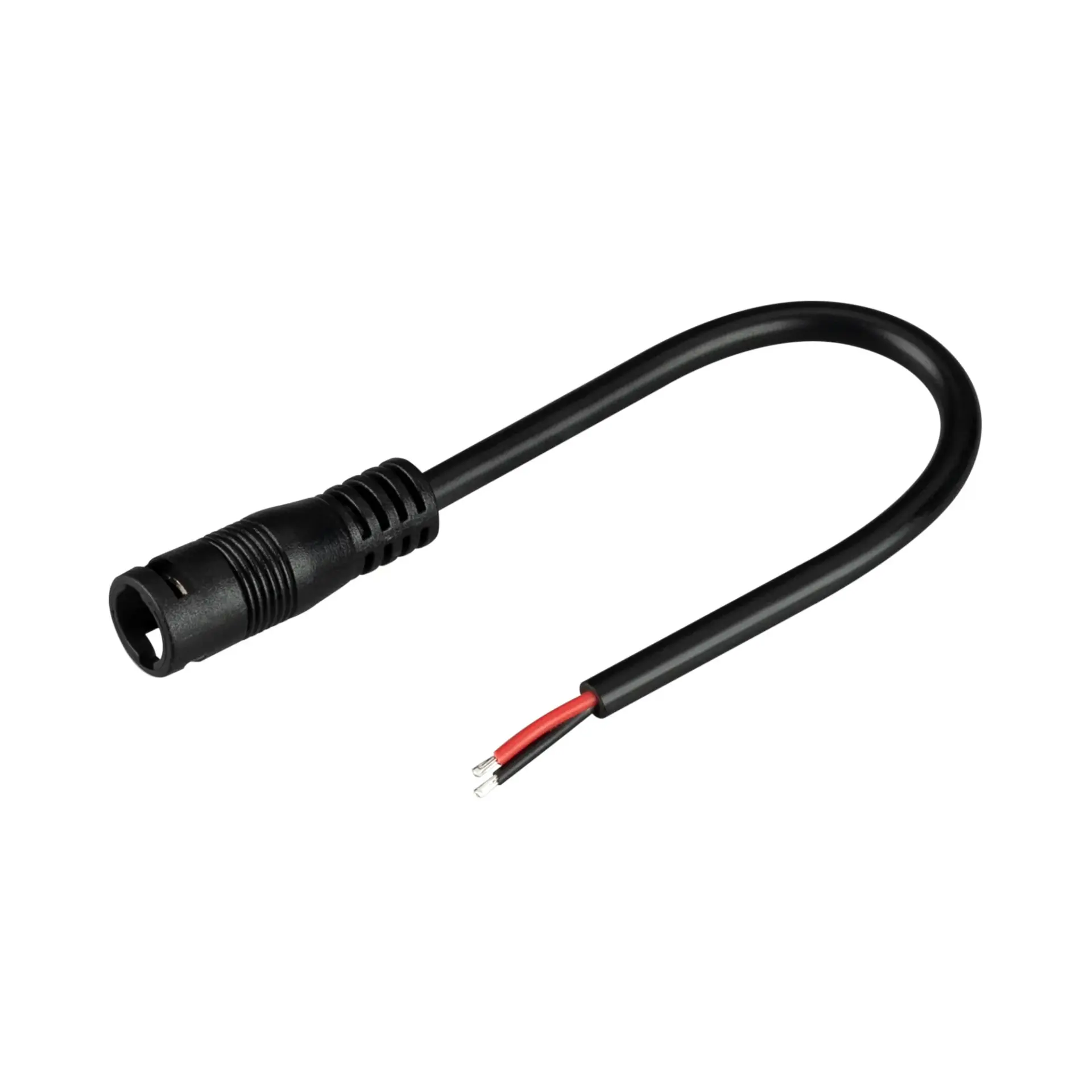 Коннектор выводной DC-MONO-2PIN-L150-F (JACK 5.5, LOCK)
