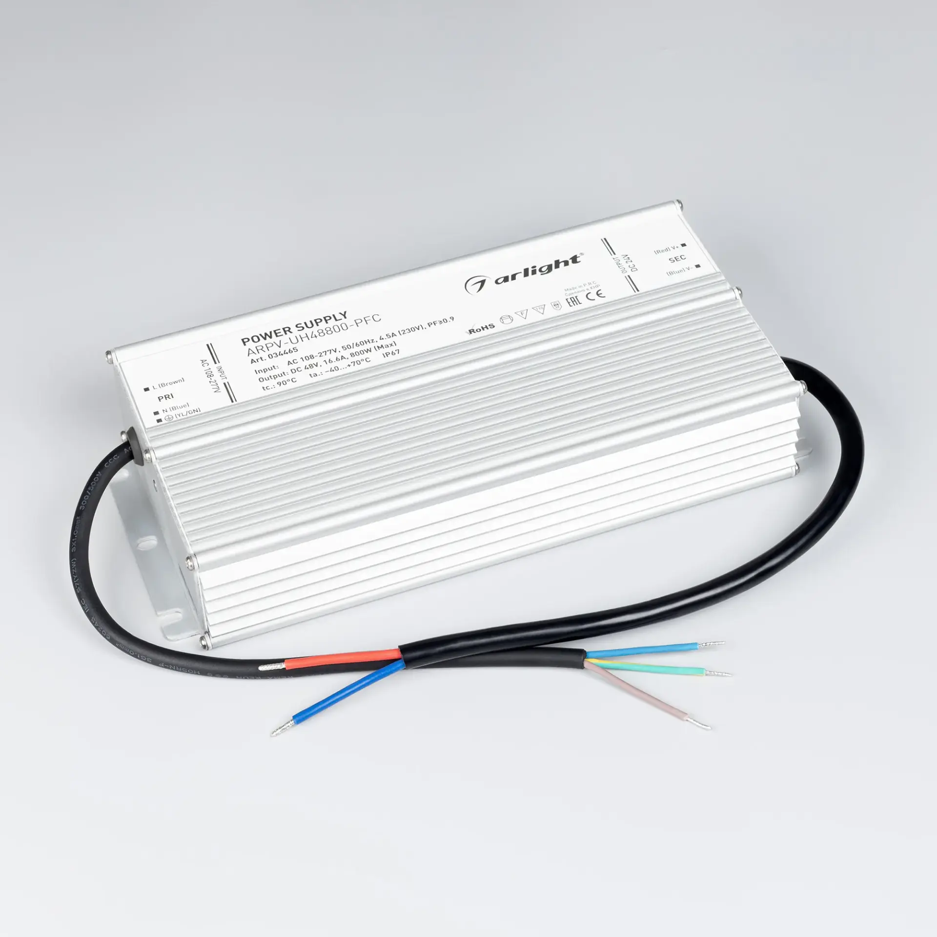 Блок питания ARPV-UH48800-PFC (48V, 16.6A, 800W)