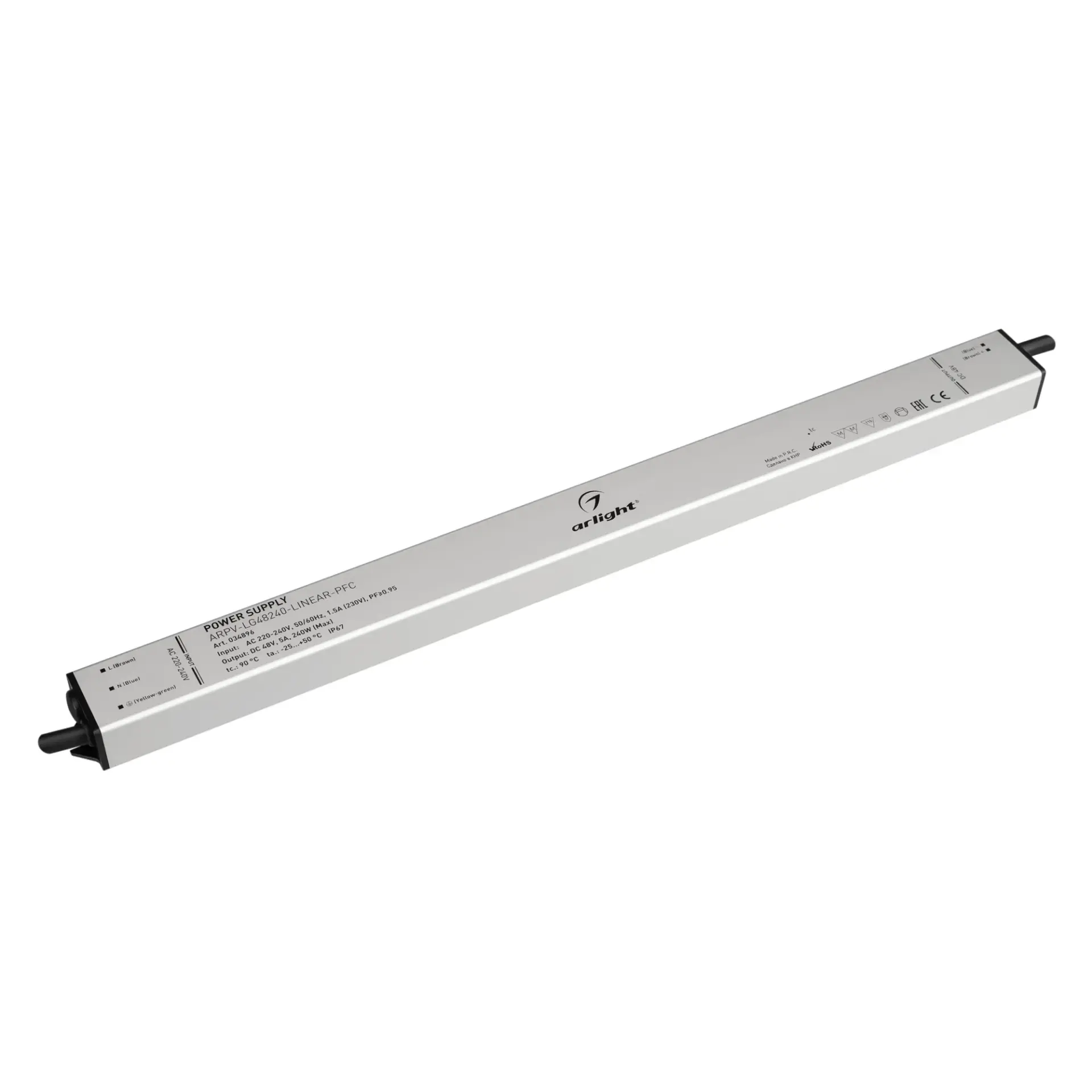 Блок питания ARPV-LG48240-LINEAR-PFC (48V, 5A, 240W)