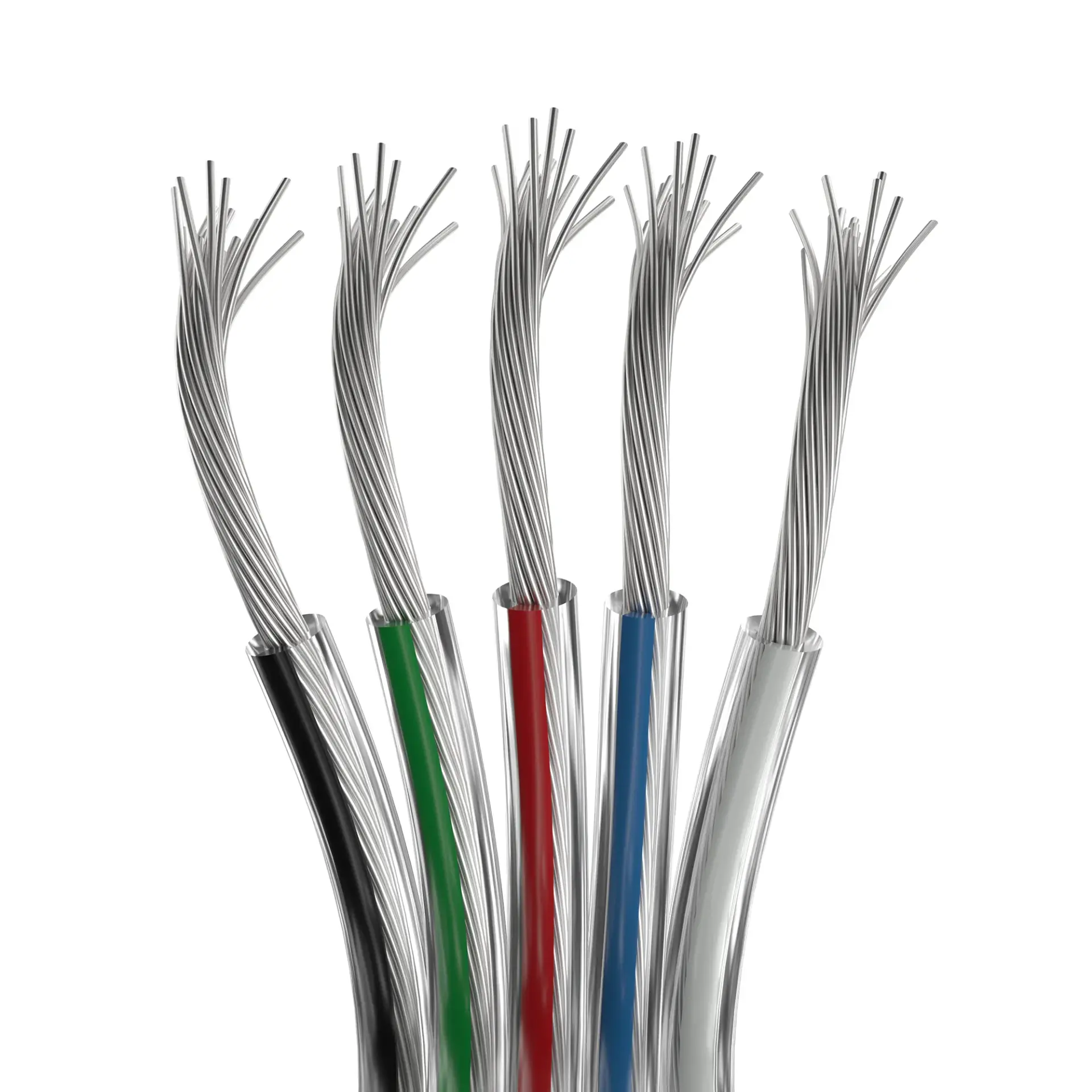 Шлейф питания ARL-20AWG-CLEAR-5Wire-CU, бухта 50 м