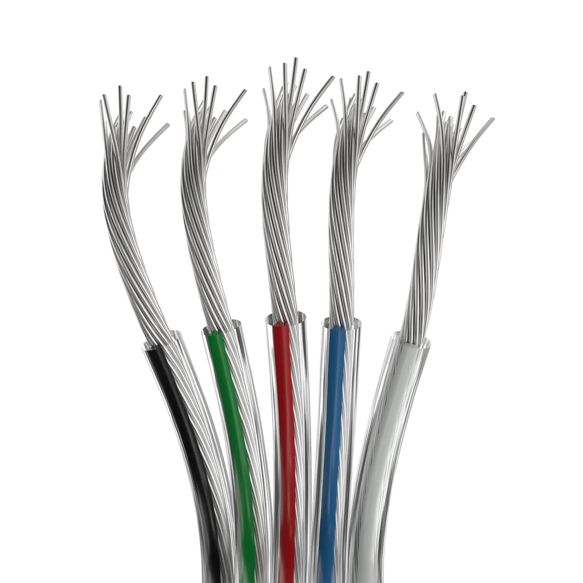 Шлейф питания ARL-22AWG-CLEAR-5Wire-CU, бухта 50 м