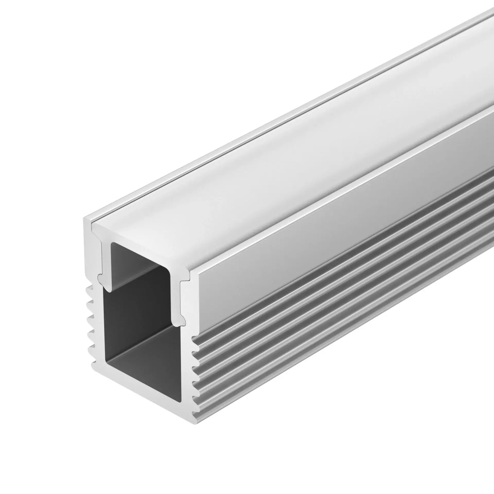 Профиль с экраном SL-MINI-8-2000 ANOD+OPAL