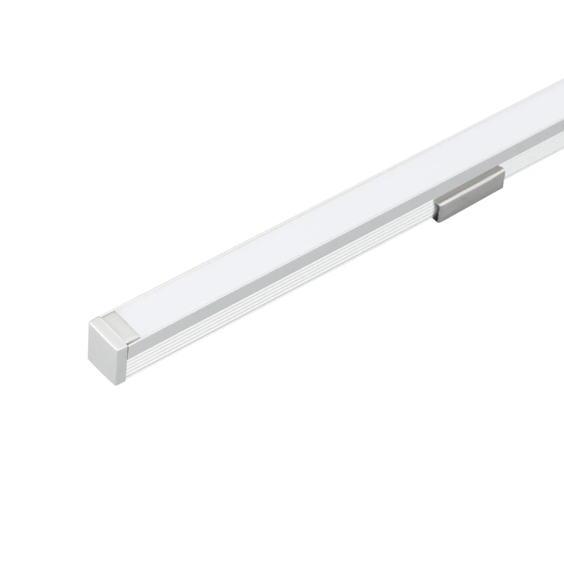 Профиль с экраном SL-MINI-8-2000 ANOD+OPAL, ракурс 3