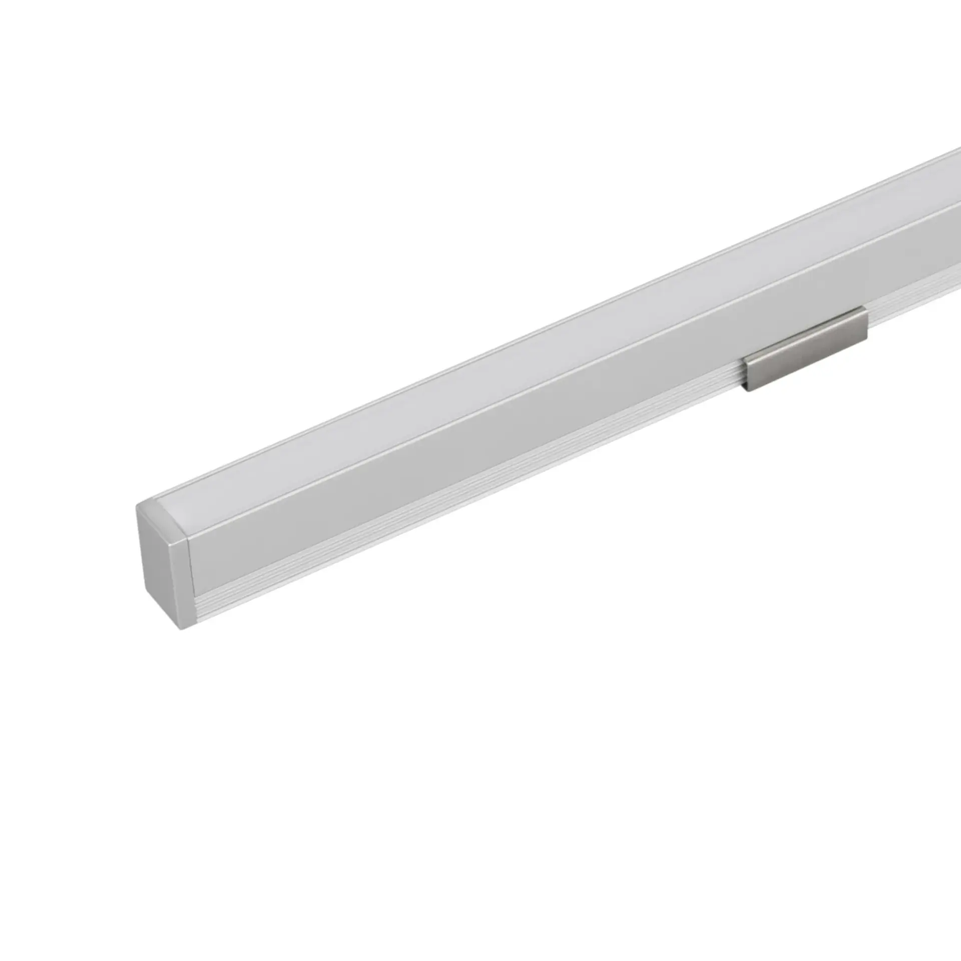 Профиль с экраном SL-MINI-8-H12-2000 ANOD+OPAL, ракурс 3