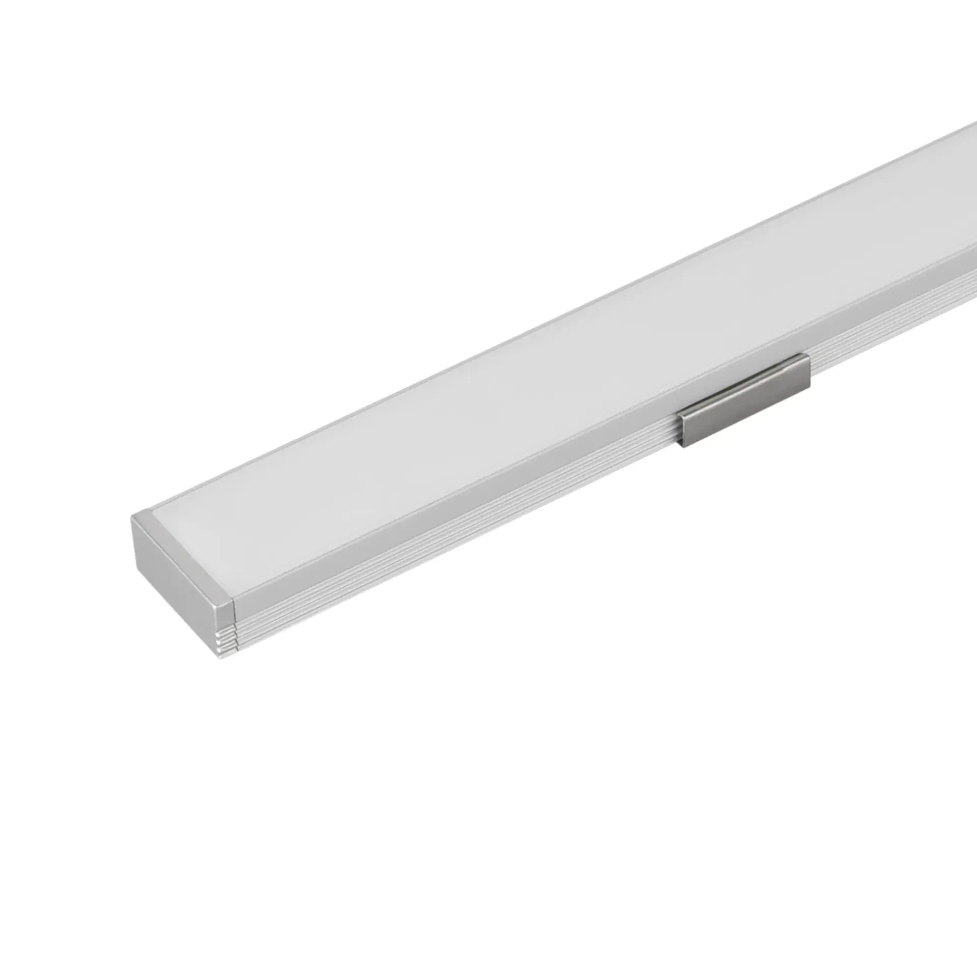 Профиль с экраном SL-SLIM-H7-2000 ANOD+OPAL, ракурс 2