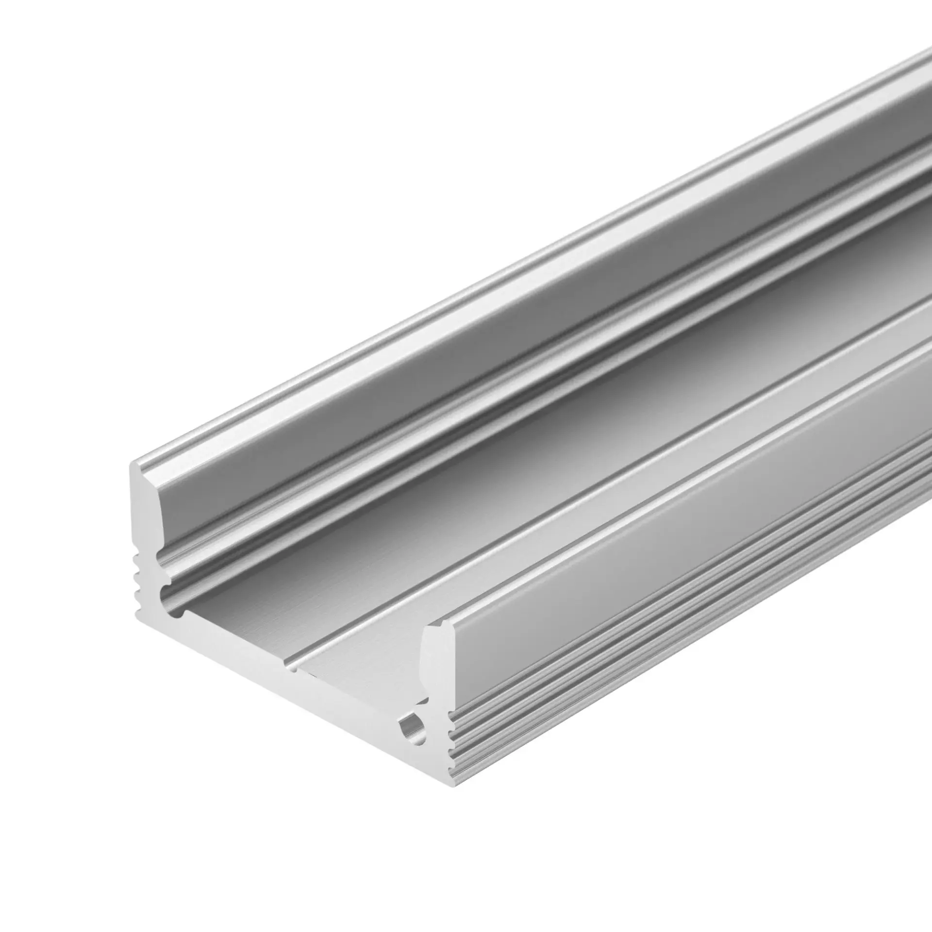 Профиль с экраном SL-SLIM-H7-2000 ANOD+OPAL, ракурс 3