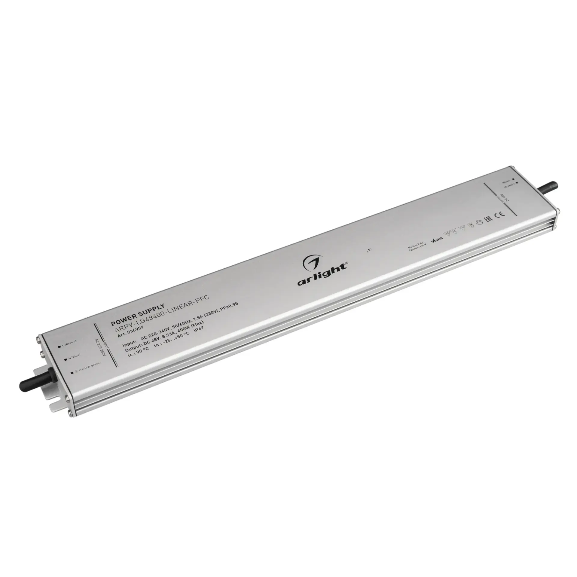 Блок питания ARPV-LG48400-LINEAR-PFC (48V, 8.33A, 400W)