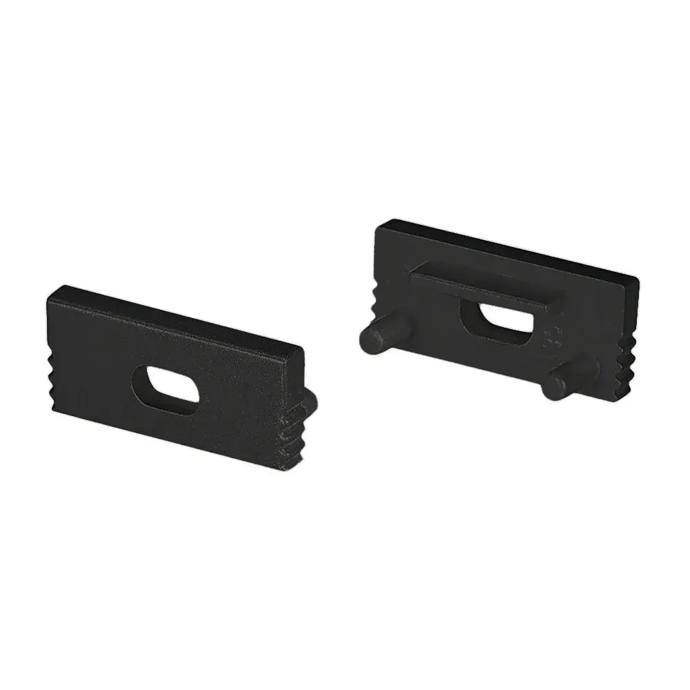 Заглушка SL-SLIM-H7 BLACK с отверстием