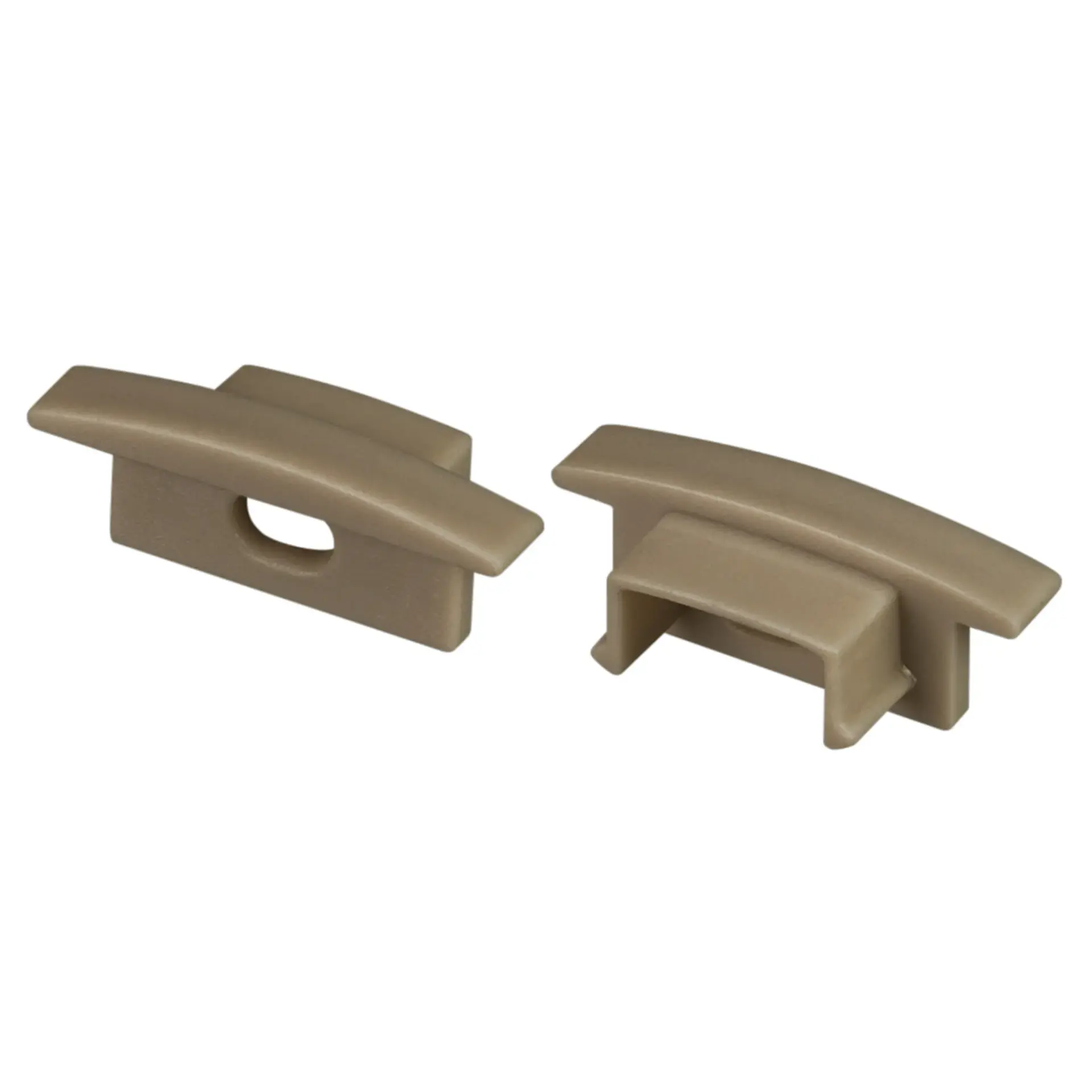 Заглушка LINE-2308-F OLIVE GREY с отверстием