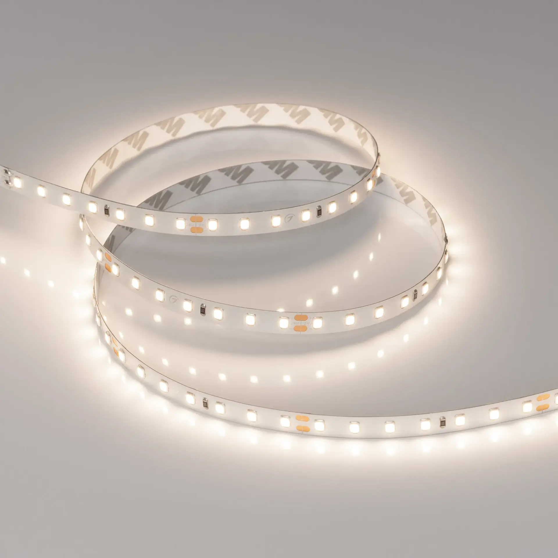 Светодиодная лента UL-A98-8mm 24V Day4000 (10 W/m, IP20, 2835, 5m), ракурс 2