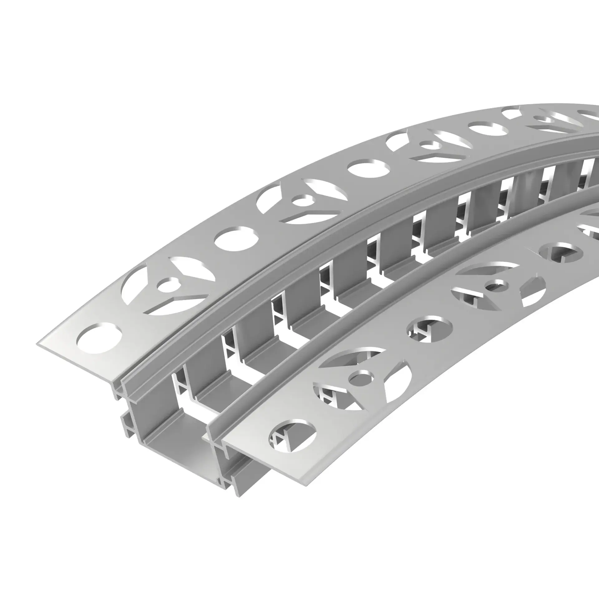Профиль FANTOM-BENT-W23-TOP-2000 ANOD, ракурс 2