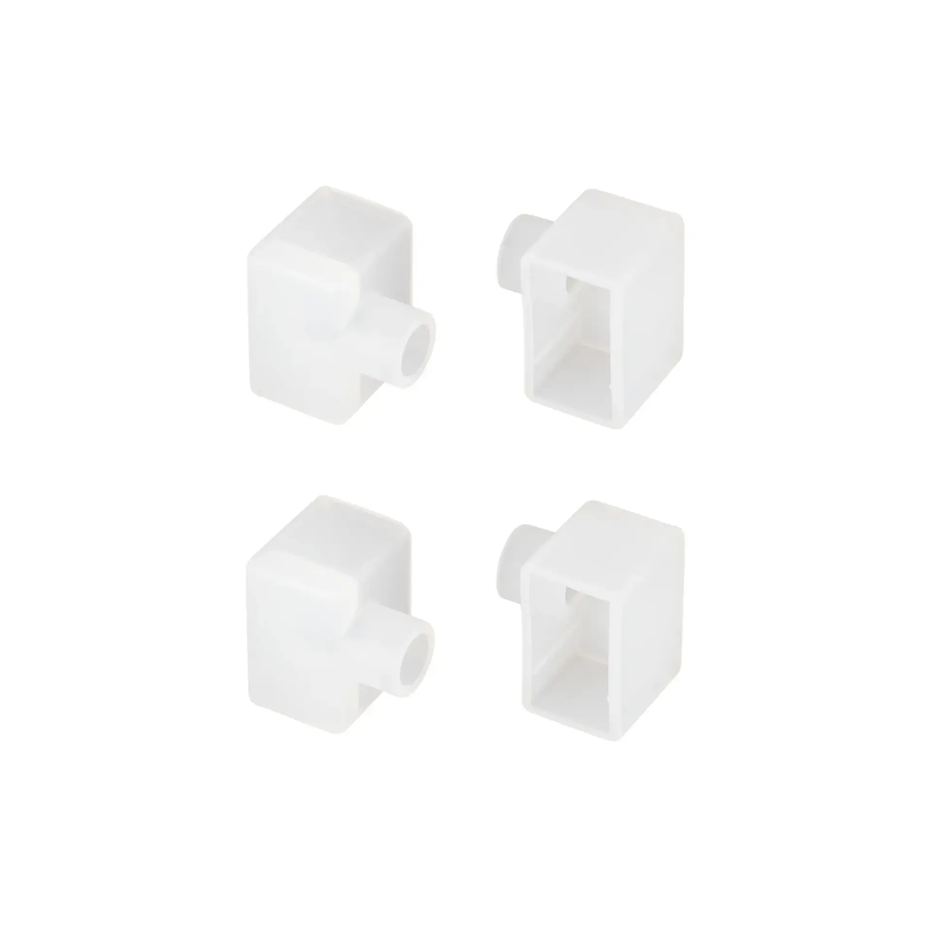 Заглушка WPH-FLEX-1018-SIDE WHITE с отверстием