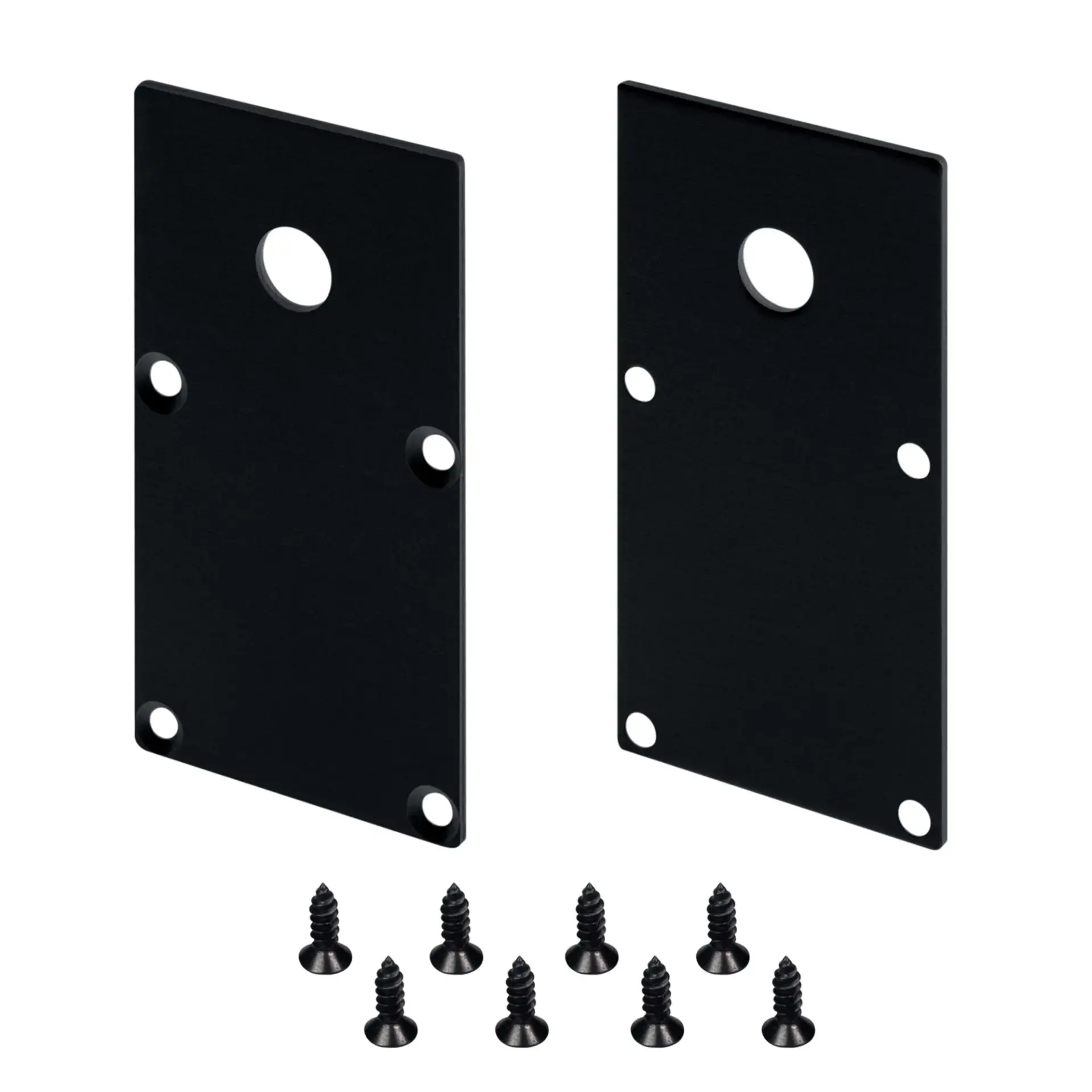 Заглушка LINE-S-3667 BLACK с отверстием