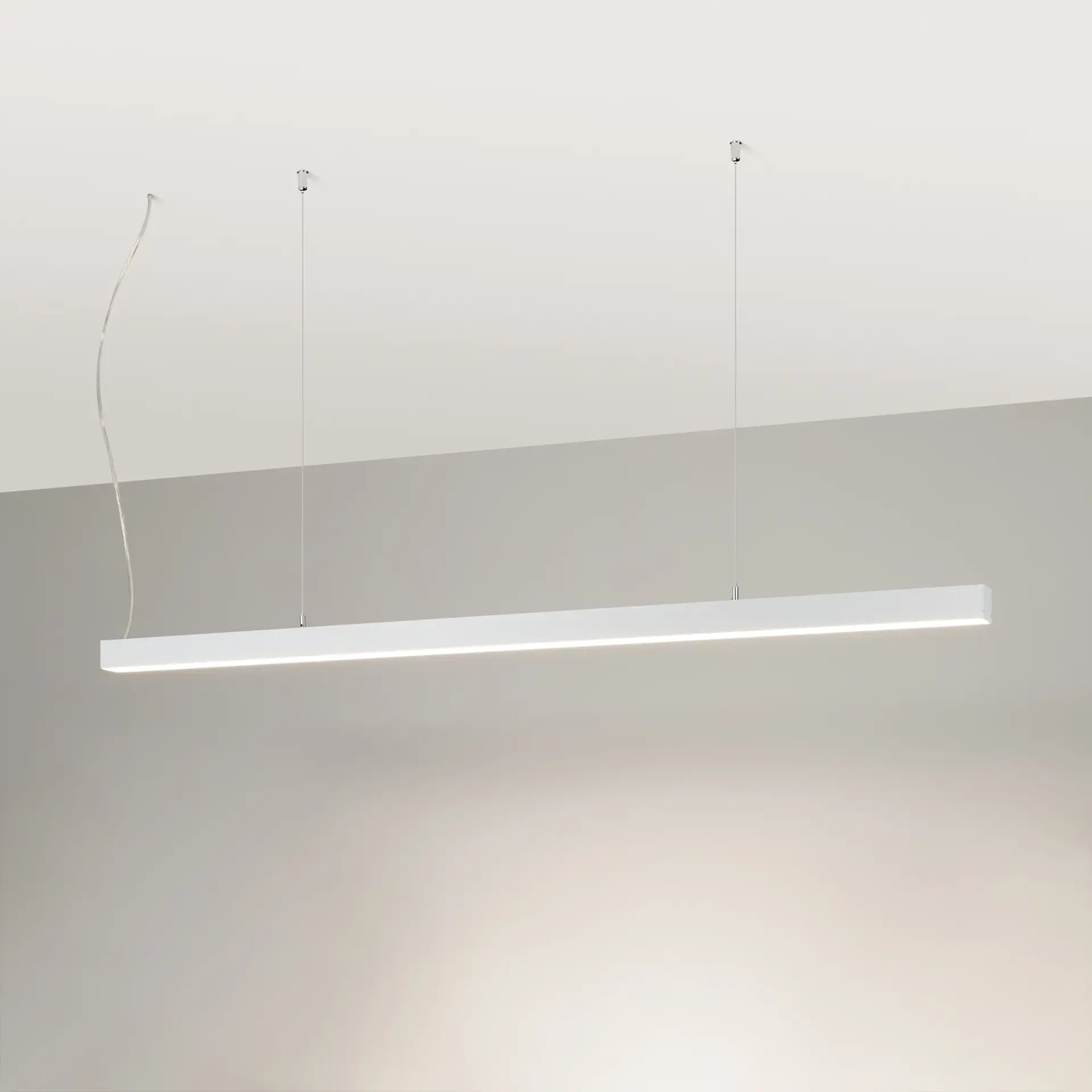 Профиль SL-LINE-5050-LW-3000 WHITE, ракурс 3