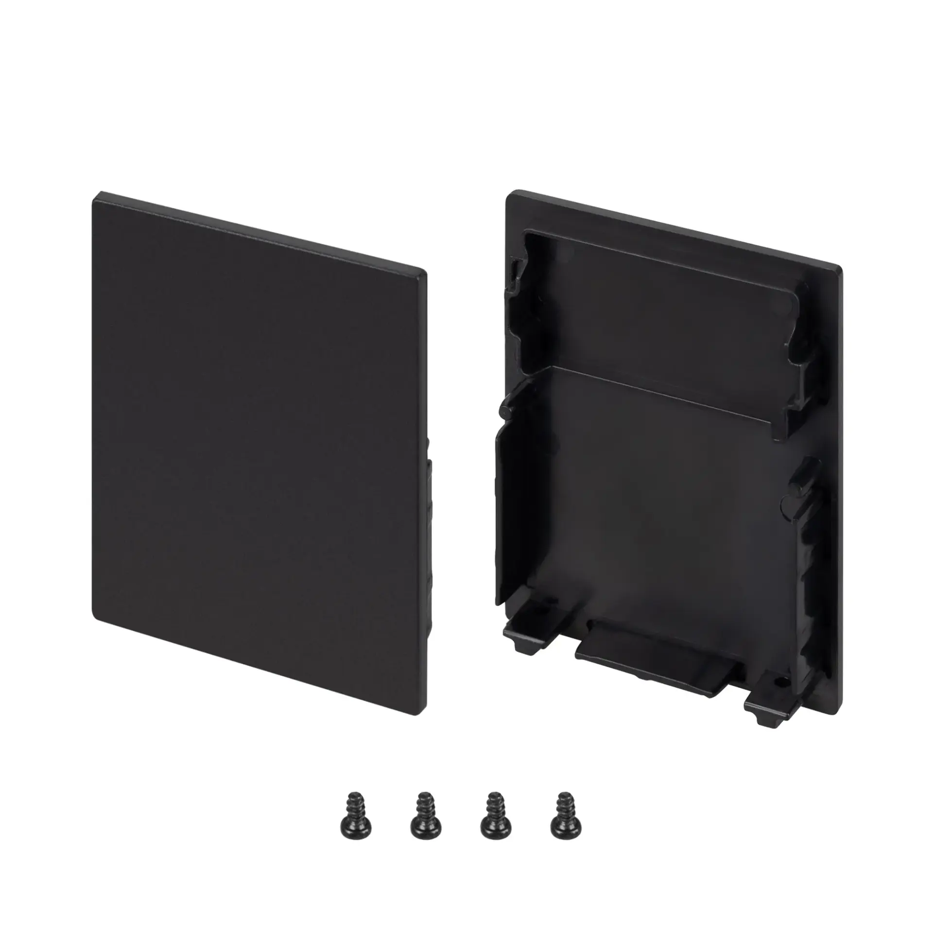Заглушка SL-LINE-4050-3L-MIDDLE BLACK глухая